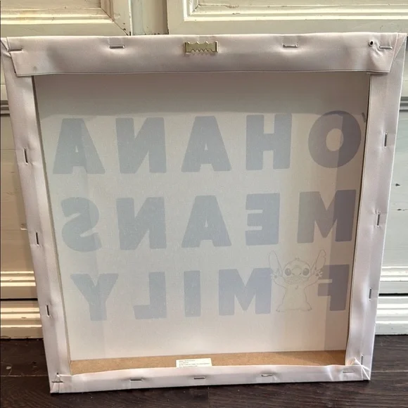 Disney stitch Ohana Means Family Canvas Art - Picture 2 of 2